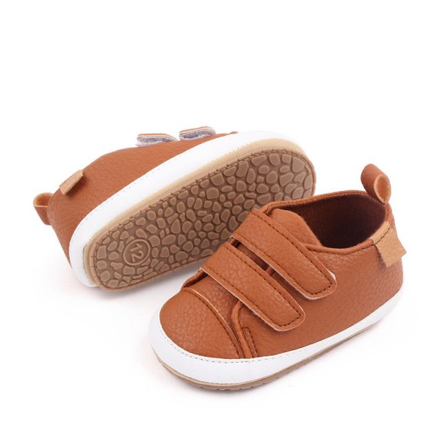 Pantofiori maro cu barete cu arici MBM22-13-4-ac40
