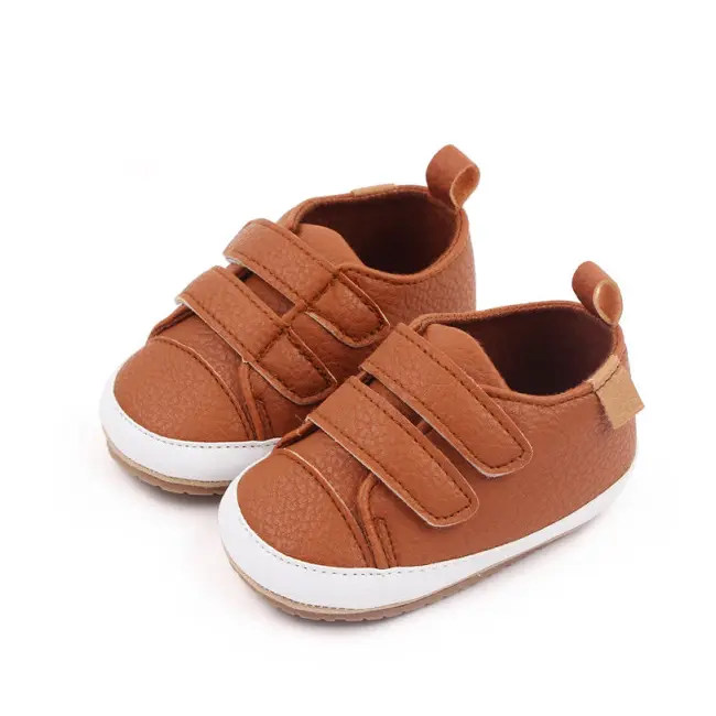 Pantofiori maro cu barete cu arici MBM22-13-4-ac40