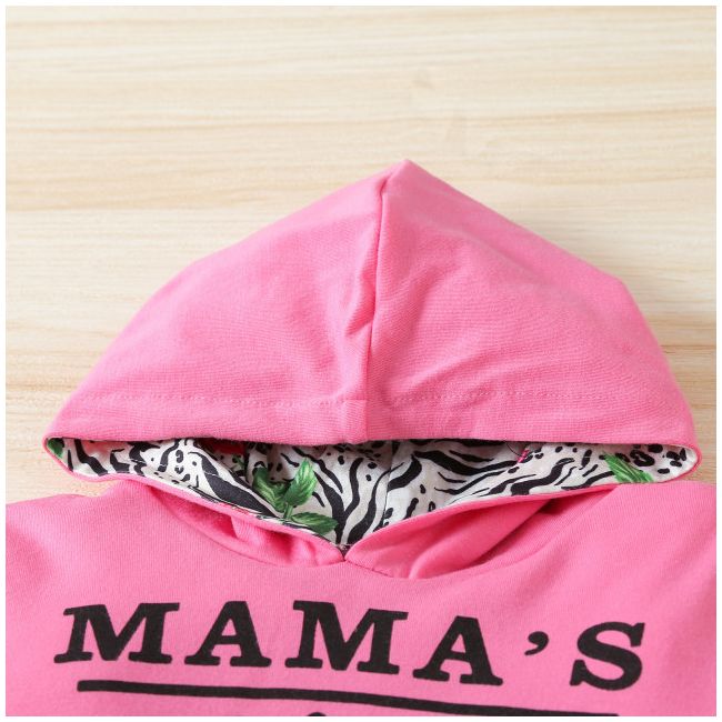 Compleu cu hanorac pentru fetite - mama's mini (marime disponibila: 3-6 luni (marimea 18 incaltaminte)) mdwhm065-de3.3-6 luni (marimea 18 incaltaminte)