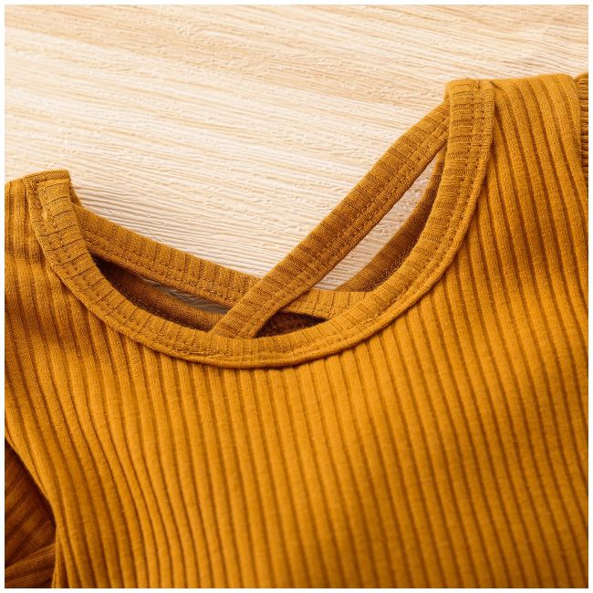Compleu maro pentru fetite - mommy's little girl (marime disponibila: 6-9 luni (marimea 19 incaltaminte)) mbwhm085-3-r2.6-9 luni (marimea 19 incaltaminte)