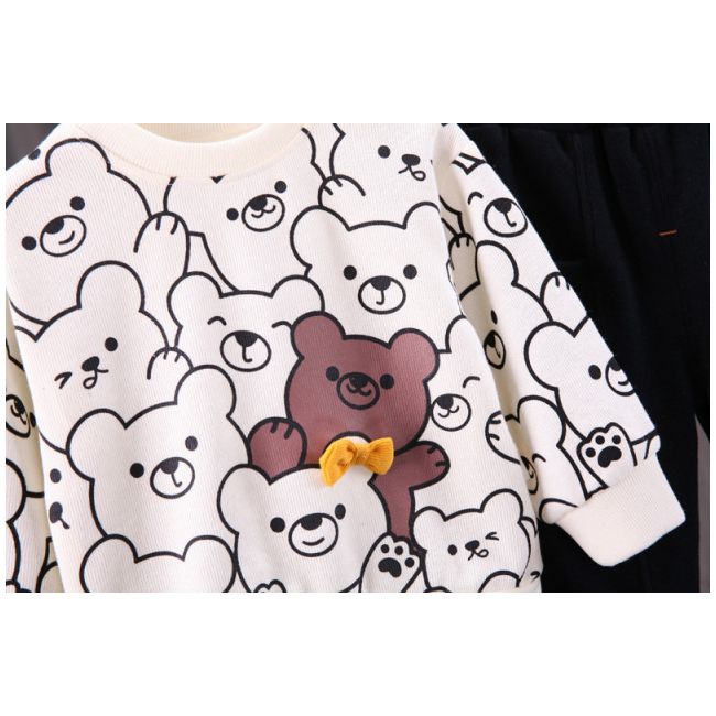 Compleu pentru baietei - happy teddy (marime disponibila: 9-12 luni (marimea 20 incaltaminte)) adddtz18-1.9-12 luni (marimea 20 incaltaminte)