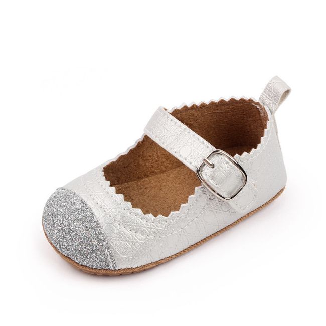 Pantofiori argintii - sclipici LID2770-2-SA4