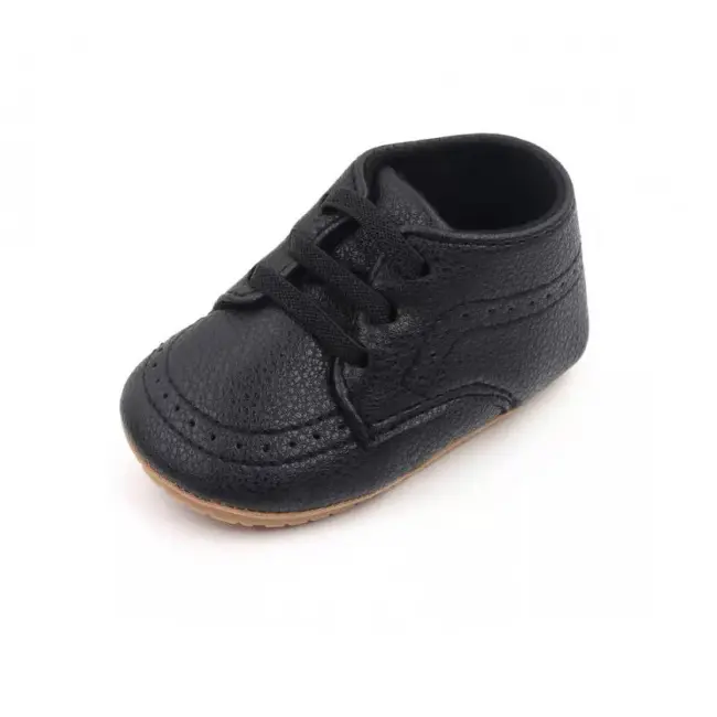 Pantofiori negri eleganti pentru baietei (marime disponibila: 6-9 luni (marimea 19 incaltaminte)) mdd2753-4-sa3.6-9 luni (marimea 19 incaltaminte)