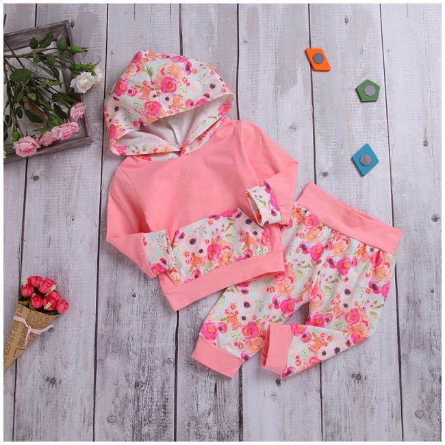 Trening roz pentru fetite - flowers (marime disponibila: 3-6 luni (marimea 18 incaltaminte)) mdk0325-1-de3.3-6 luni (marimea 18 incaltaminte)