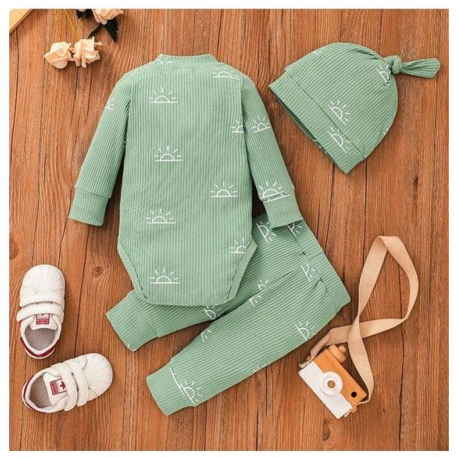 Costumas vernil pentru baietei - sunny (marime disponibila: 3-6 luni (marimea 18 incaltaminte)) adc1109-de4.3-6 luni (marimea 18 incaltaminte)