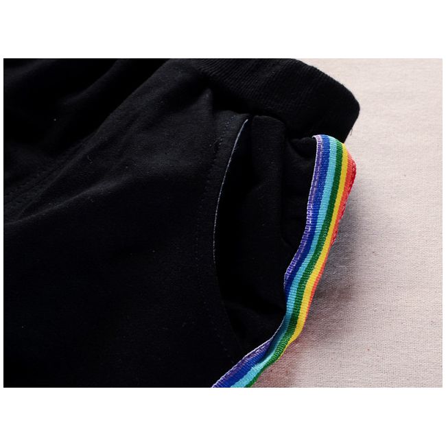 Trening alb cu negru - rainbow (marime disponibila: 9-12 luni (marimea 20 incaltaminte)) mbxh-f-11-dg2.9-12 luni (marimea 20 incaltaminte)