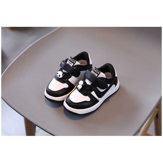Adidasi albi cu negru pentru copii - panda (marime disponibila: marimea 22) mbnga202-2-sa46.marimea 22