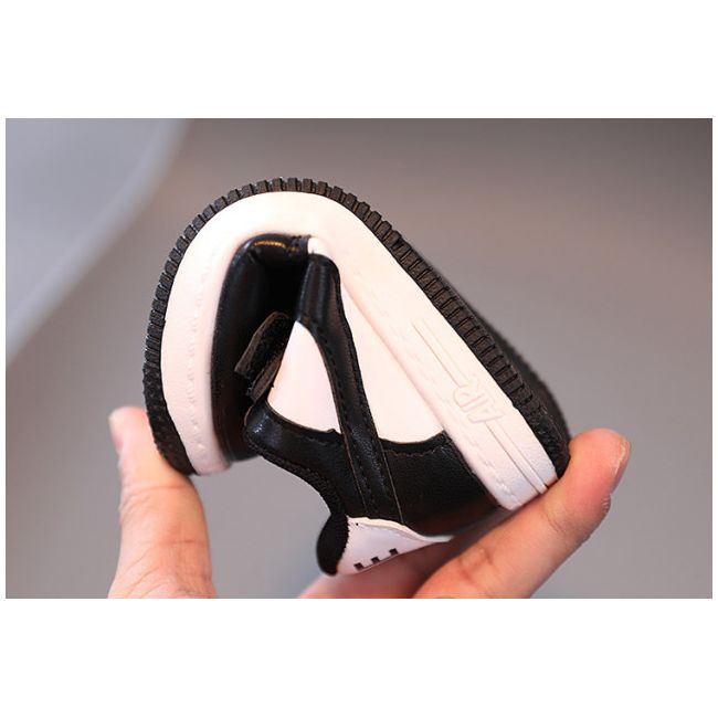 Adidasi albi cu negru pentru copii - panda (marime disponibila: marimea 22) mbnga202-2-sa46.marimea 22