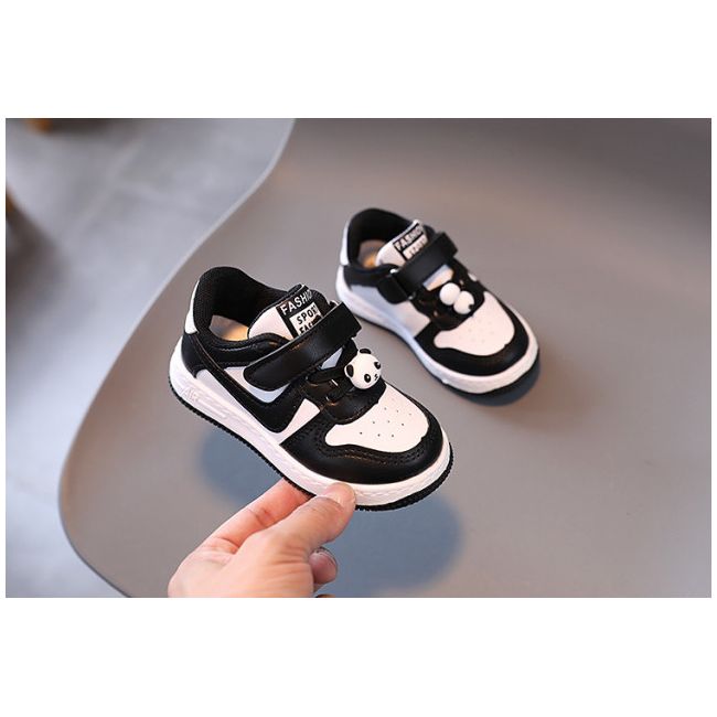 Adidasi albi cu negru pentru copii - panda (marime disponibila: marimea 22) mbnga202-2-sa46.marimea 22
