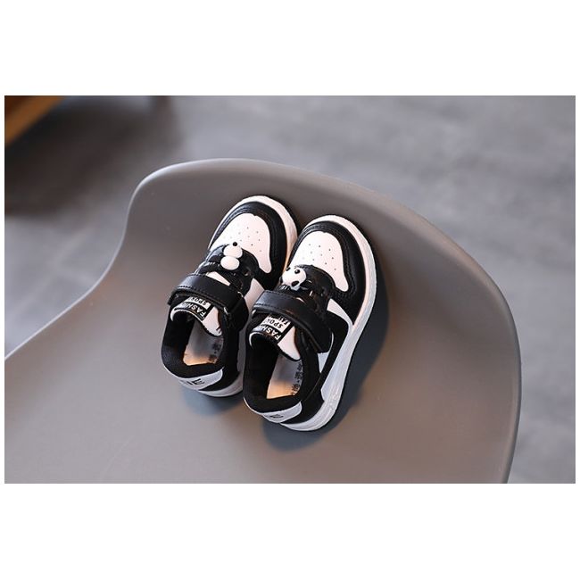 Adidasi albi cu negru pentru copii - panda (marime disponibila: marimea 22) mbnga202-2-sa46.marimea 22