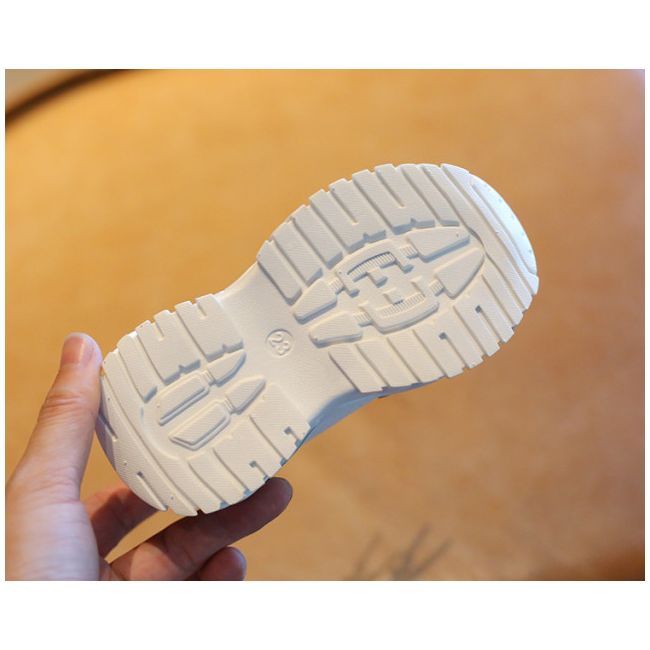 Adidasi albi pentru copii - sport fashion (marime disponibila: marimea 25) mdty127-2-sa44.marimea 25