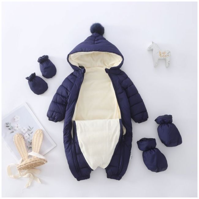 Combinezon bleumarine din fas pentru baietei - beny (marime disponibila: 3-6 luni (marimea 18 incaltaminte)) mb604-15.3-6 luni (marimea 18 incaltaminte)