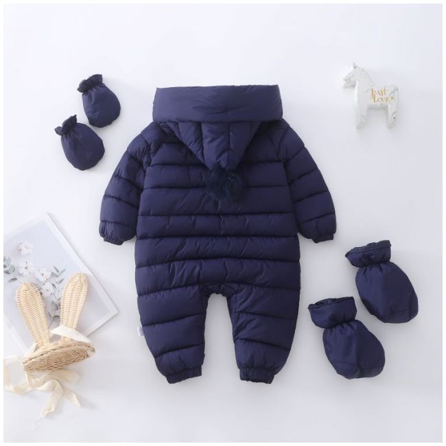 Combinezon bleumarine din fas pentru baietei - beny (marime disponibila: 3-6 luni (marimea 18 incaltaminte)) mb604-15.3-6 luni (marimea 18 incaltaminte)