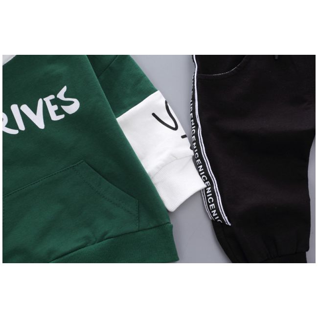 Trening verde cu negru pentru baietei - Drivers MDXH-F-9-R1