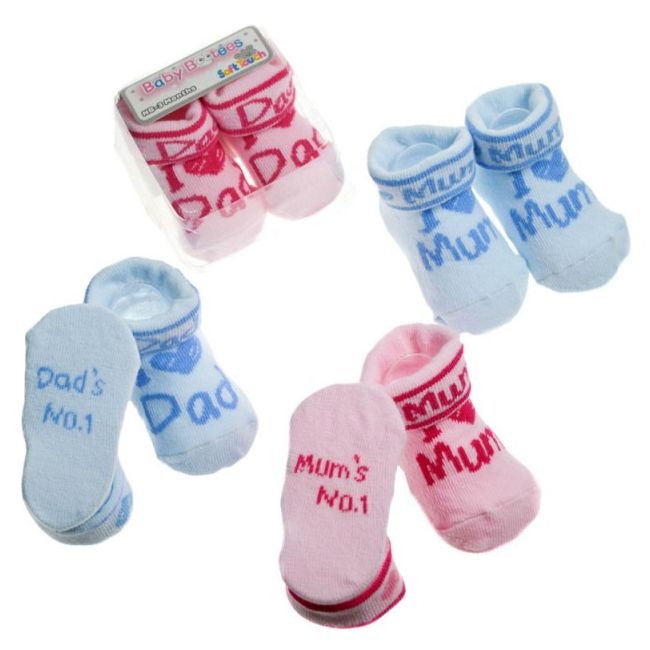 Ciorapei bebelusi - I love mum or dad - DKWS285-TG.119315-337741