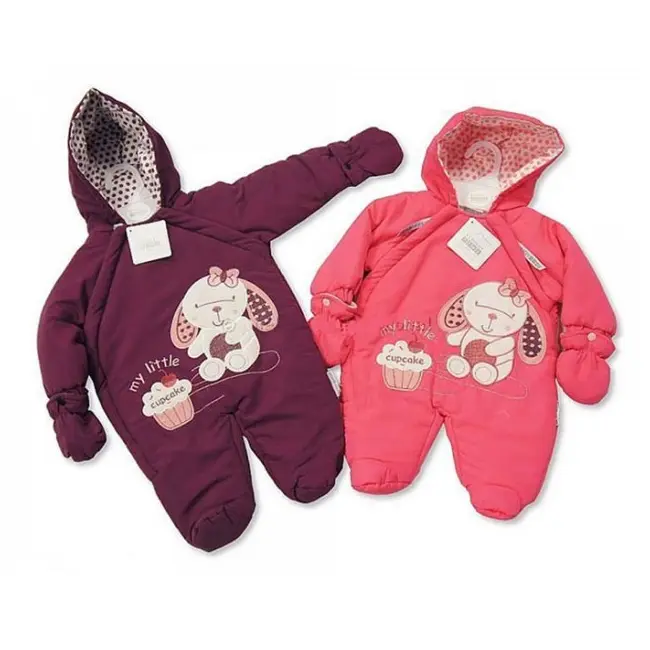 Combinezon bebelusi - My little cup cake (Culoare: Roz Ciclame, Marime Disponibila: Nou nascuti) - DKW2024-1503
