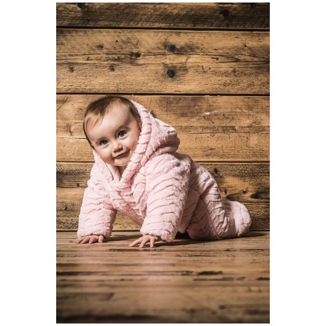Combinezon plusat - Home pink - DKWHome11.3-6 luni