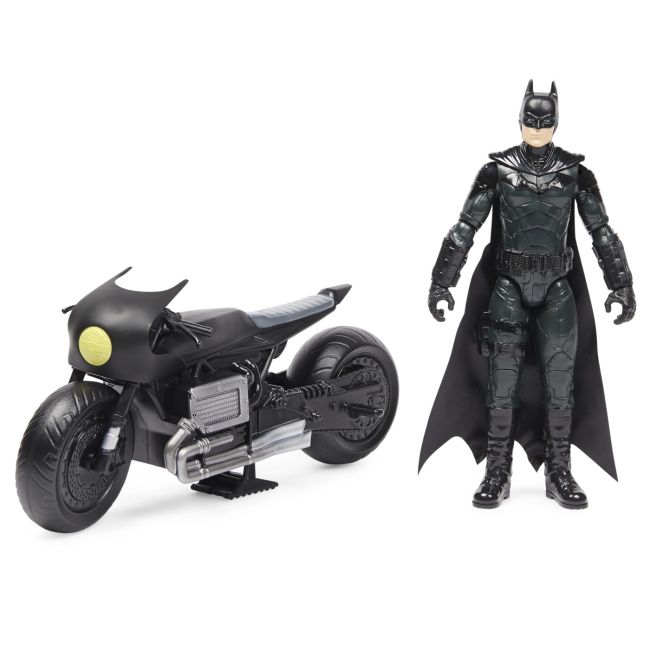 BATMAN FILM MOTOCICLETA LUI BATMAN SI FIGURINA BATMAN 30CM VIV6064712