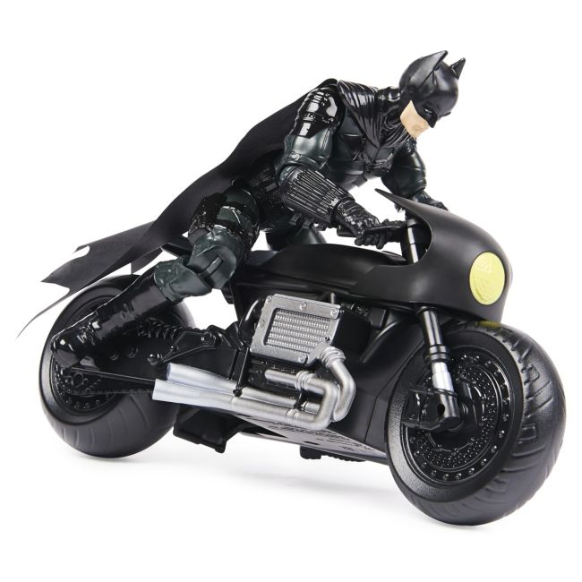 BATMAN FILM MOTOCICLETA LUI BATMAN SI FIGURINA BATMAN 30CM VIV6064712