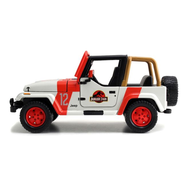 MASINUTA METALICA JURASSIC WORLD 1992 JEEP WRANGLER 1:24 VIV253253005