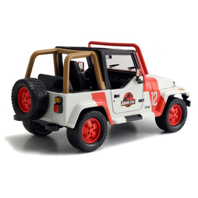 MASINUTA METALICA JURASSIC WORLD 1992 JEEP WRANGLER 1:24 VIV253253005