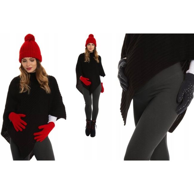 Qmini - Colanti pentru gravide, Cu talie speciala, Din 95% bumbac si 5% spandex, Pentru perioada rece, Black, Masura S BYNQM_Legginsclassic line_S