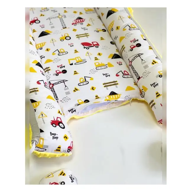 Babynest Plush MyKids 0119 Cars Yellow 00086382