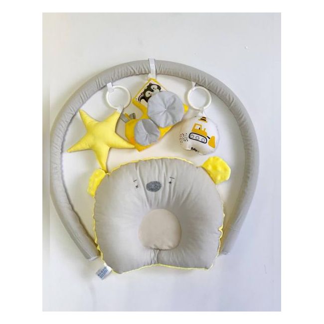 Babynest Plush MyKids 0119 Cars Yellow 00086382
