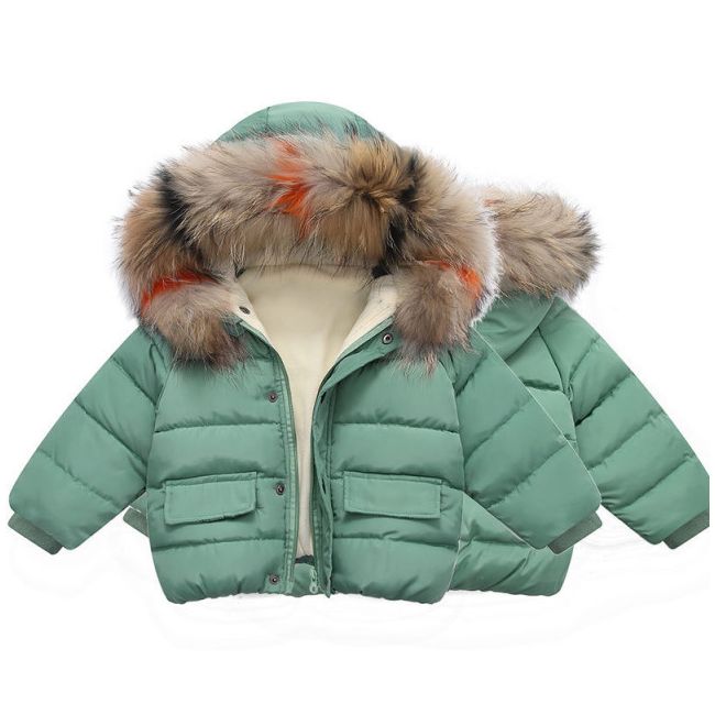 Geaca verde din fas pentru copii (marime disponibila: 6 ani) mbls03-4.6 ani