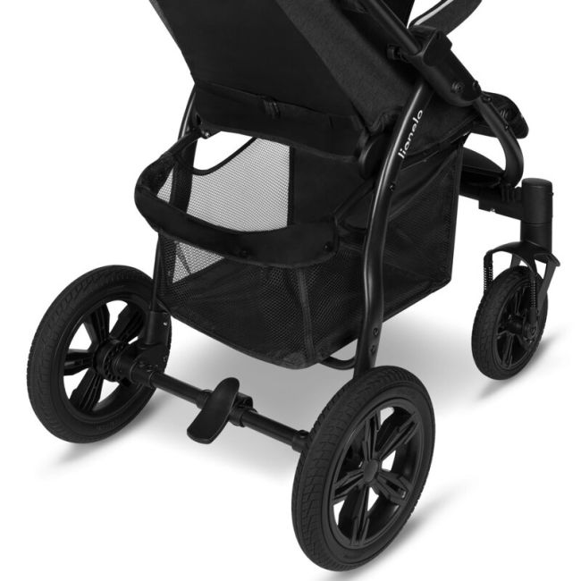 Lionelo - Carucior sport Annet Tour Dreamin, Editie Limitata, De la nastere, UPF 50+, Cu maner reglabil, Plasa de tantari, Suport biberon, Saculet pentru picioare, Pana la 22 kg, Negru BYNLO-ANNET_TOUR_DREAMIN