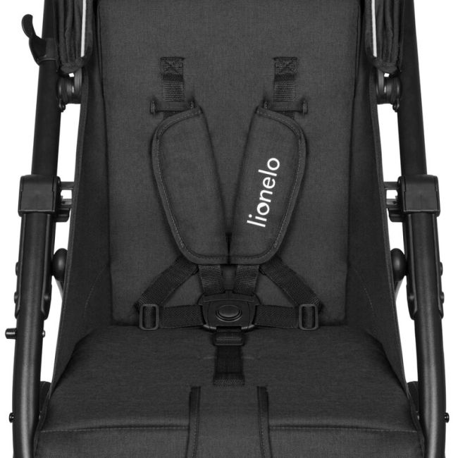 Lionelo - Carucior sport Annet Tour Dreamin, Editie Limitata, De la nastere, UPF 50+, Cu maner reglabil, Plasa de tantari, Suport biberon, Saculet pentru picioare, Pana la 22 kg, Negru BYNLO-ANNET_TOUR_DREAMIN