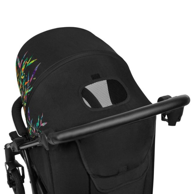 Lionelo - Carucior sport Annet Tour Dreamin, Editie Limitata, De la nastere, UPF 50+, Cu maner reglabil, Plasa de tantari, Suport biberon, Saculet pentru picioare, Pana la 22 kg, Negru BYNLO-ANNET_TOUR_DREAMIN