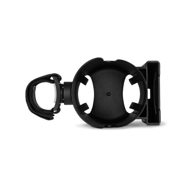 Lionelo - Suport universal pentru biberon/pahar si telefon Ove, Cu sistem de rotire 360, Negru BYNLO-OVE