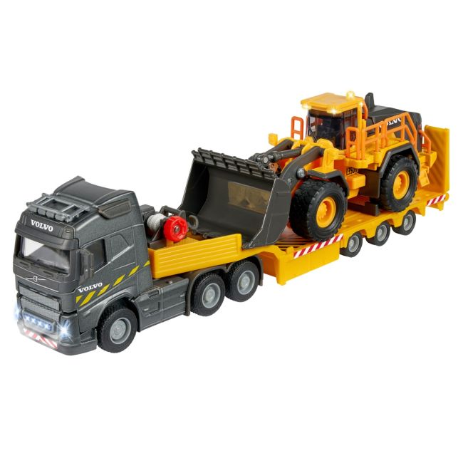 MAJORETTE VOLVO  CAMION SI INCARCATOR FRONTAL SCARA 1 LA 43 VIV213726000
