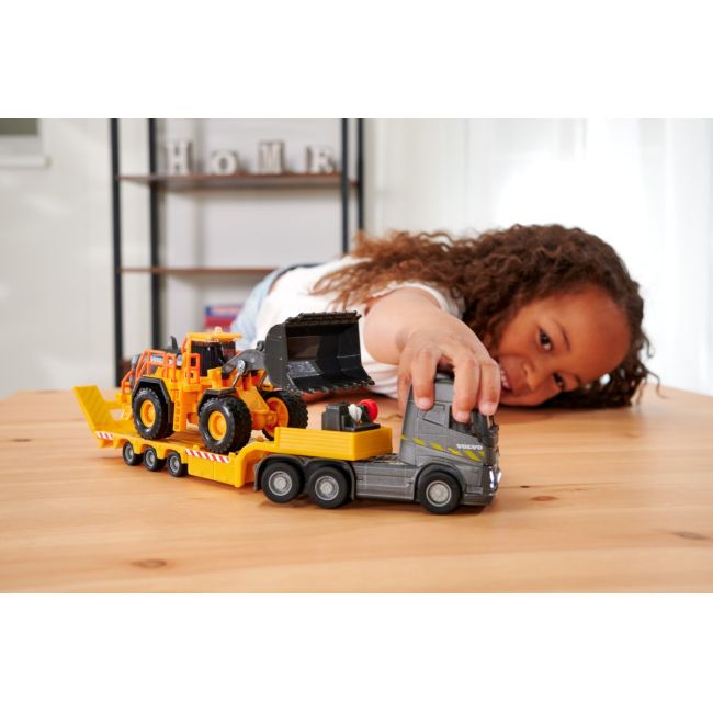 MAJORETTE VOLVO  CAMION SI INCARCATOR FRONTAL SCARA 1 LA 43 VIV213726000