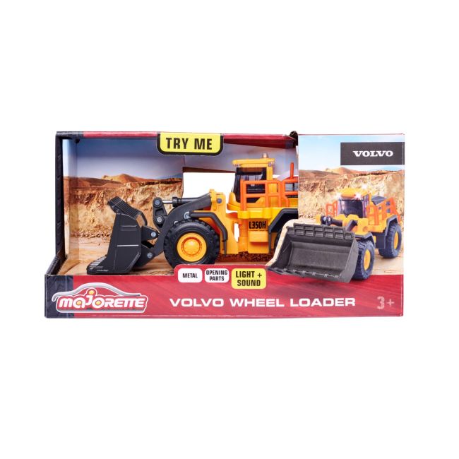 MAJORETTE VOLVO INCARCATOR FRONTAL SCARA 1 LA 43 VIV213723001