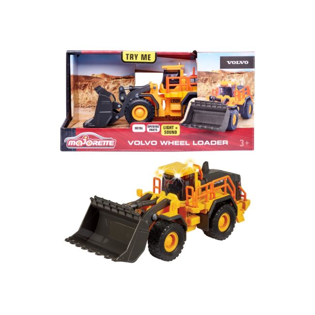 MAJORETTE VOLVO INCARCATOR FRONTAL SCARA 1 LA 43 VIV213723001
