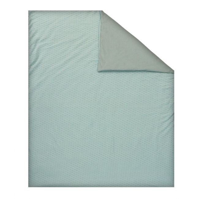 Pilota Pentru Copii Din Bumbac, Fata Dubla, Umplutura Hipoalergenica Babysoft, Salvia, 150x100cm Pjb84267