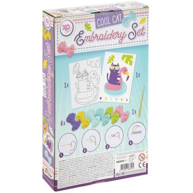 Set Broderie copii Grafix GR200044G BBJGR200044G_Pisica