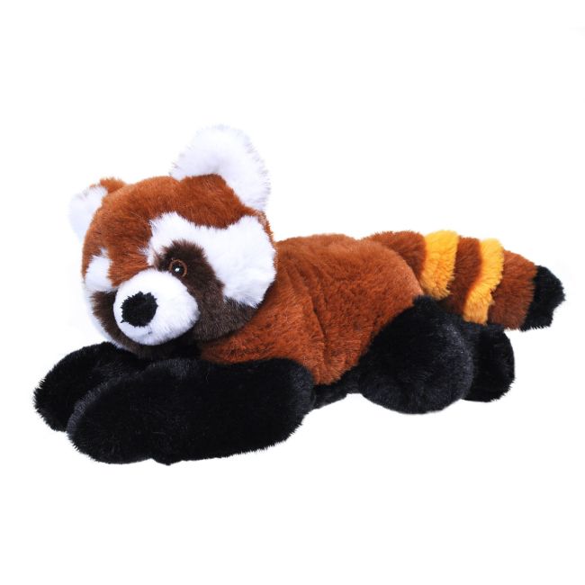Urs panda rosu ecokins - jucarie plus wild republic 20 cm wr24789