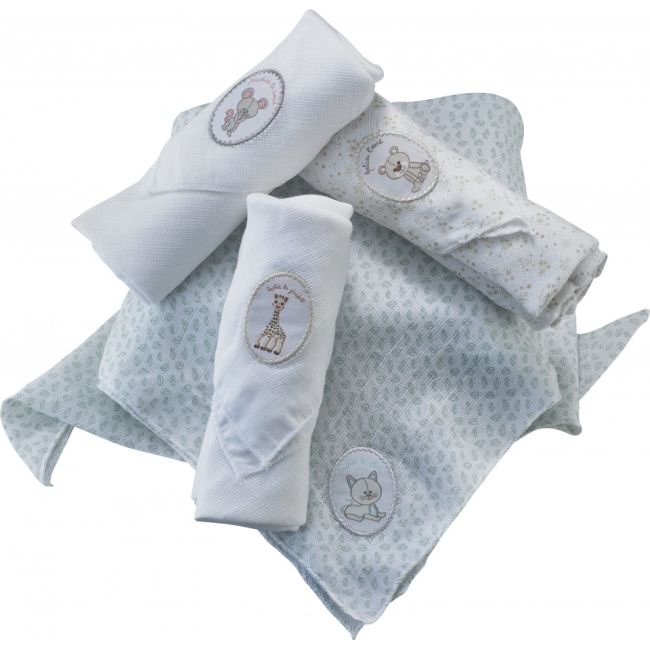 Vulli Set 4 scutece din bumbac 70*70 cm DNB850724
