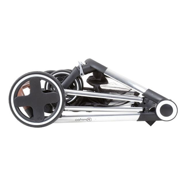 Babygo - carucior 3 in 1 halime  – cadru silver  bbbbgo-74112