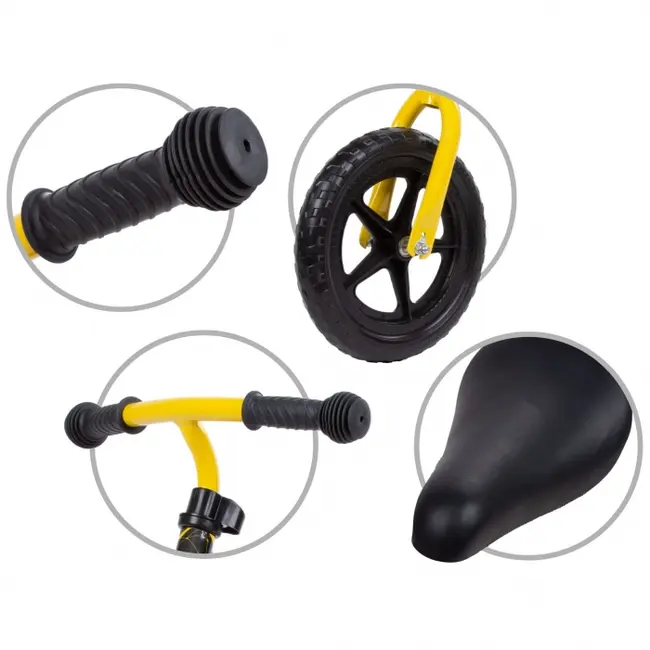 Bicicleta fara pedale kidwell rebel yellow edeedirobireb10a0