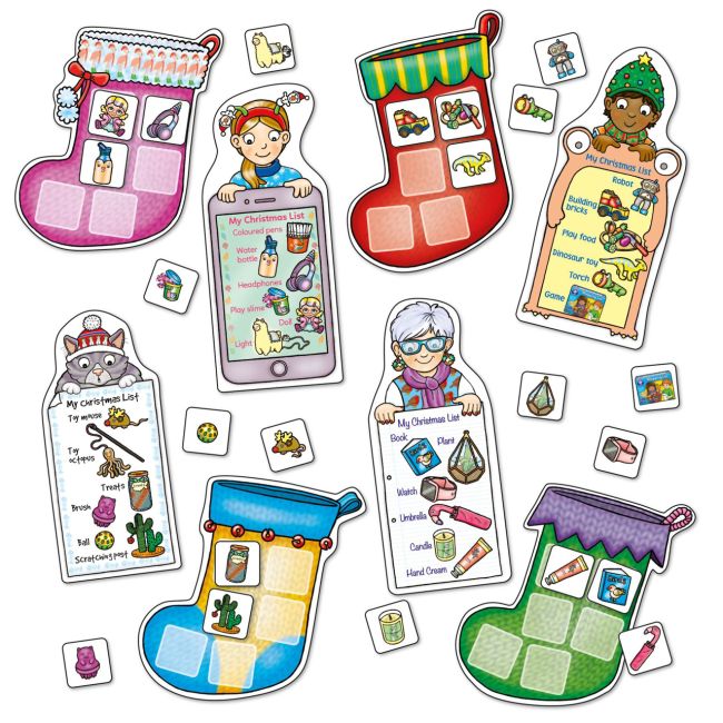 Joc educativ si puzzle ajunul craciunului christmas eve game or109