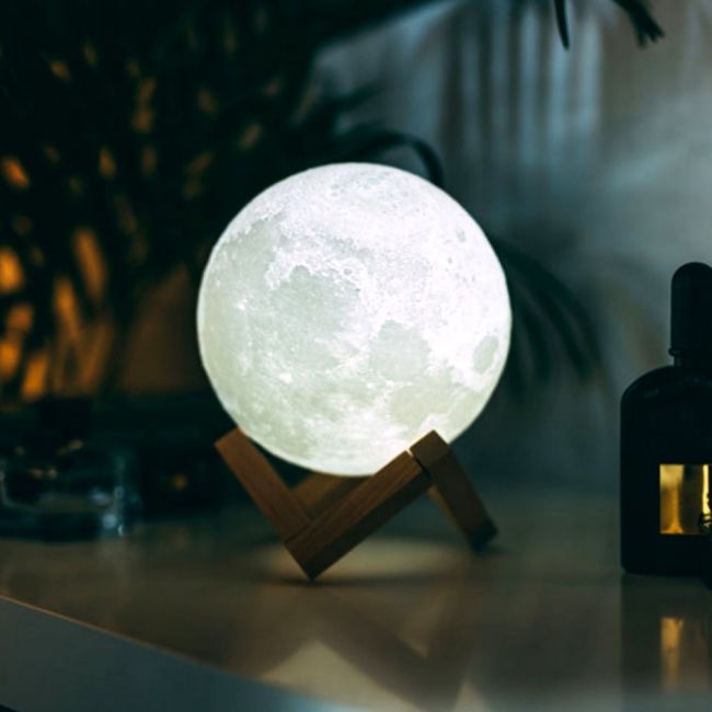 Lampa luna plina 3D JUBMH-04424