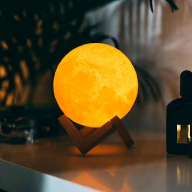 Lampa luna plina 3D JUBMH-04424