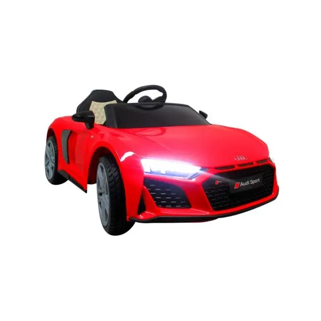 Masinuta electrica cu telecomanda audi r8 - 107 cm r-sport - rosu edeedia300rosu