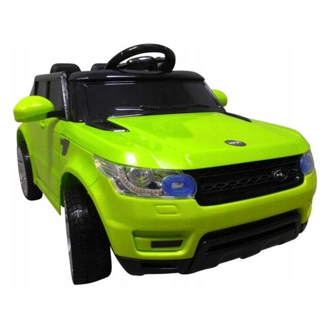 Masinuta electrica cu telecomanda si roti din spuma eva cabrio f1 r-sport - verde edeedifl1638verde