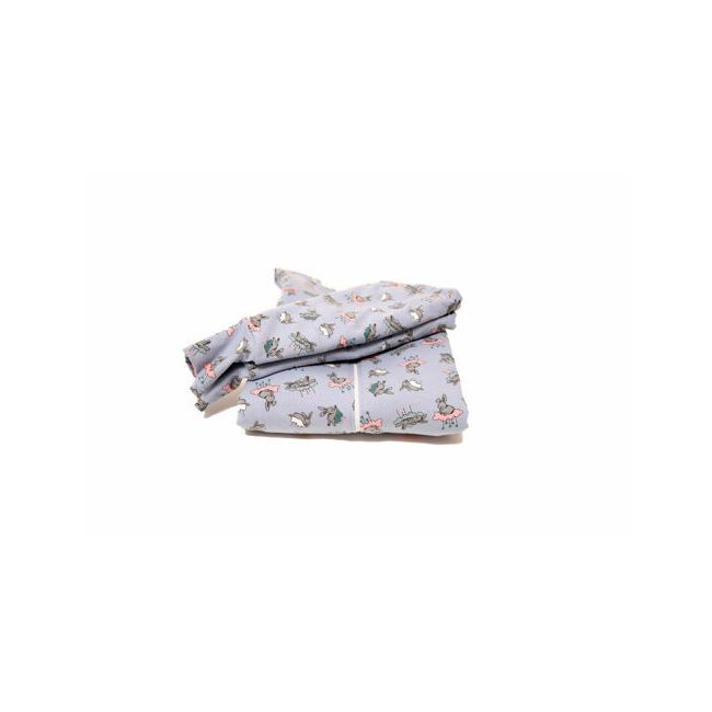 Sac de dormit cu picioruse si cu maneci,  Bunny Blue, 130 cm, 2 Tog - Iarna KDEJPIC1302BUNB