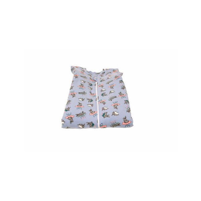 Sac de dormit cu picioruse si cu maneci,  Bunny Blue, 130 cm, 2 Tog - Iarna KDEJPIC1302BUNB